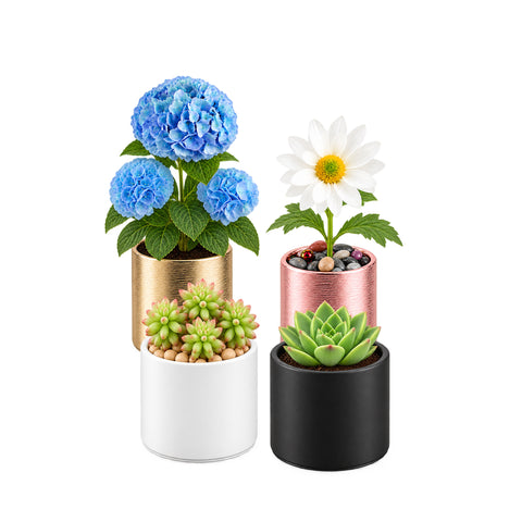 Ceramic Cylinder Vase 5"
