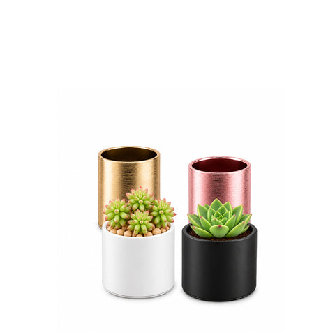 Ceramic Cylinder Vase 5"