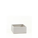 Short Square Ceramic Block Vase - 4"H