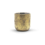 Antique Gold Ceramic Pot