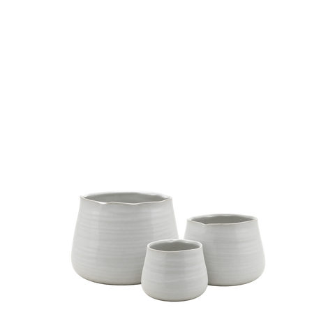 White Bowl Pot