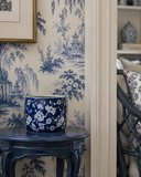 Blue Plum Blossom Pot