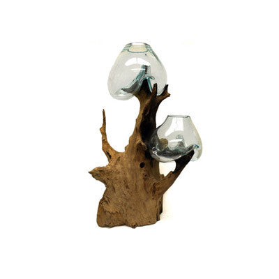 Melted Driftwood Glass 68689