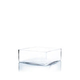 Square vase: Height 4", open from 6" to 12"