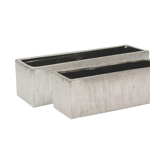 Copy of Copy of Etched metallic Window Box- Silver
